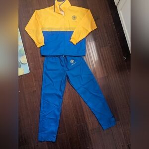 Vintage 1993 Empire State Games Windbreaker Jacket Pants Size Medium Brute Tag